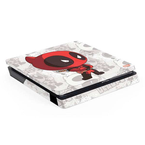 Marvel Deadpool Babypool PS4 Slim Skin