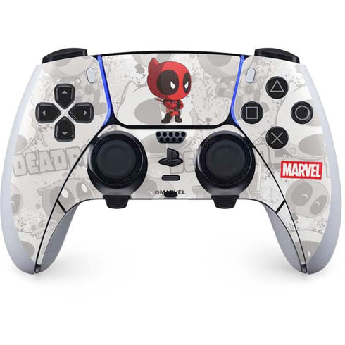 Marvel Deadpool Babypool PS5 DualSense Edge Pro Controller Skin