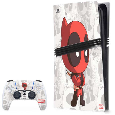 Marvel Deadpool Babypool PlayStation PS5 Skins