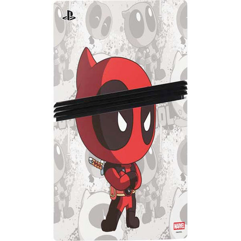 Marvel Deadpool Babypool PS5 Pro Console Skin