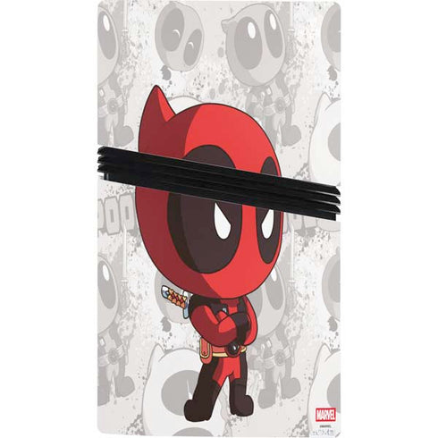 Marvel Deadpool Babypool PS5 Pro Console Skin