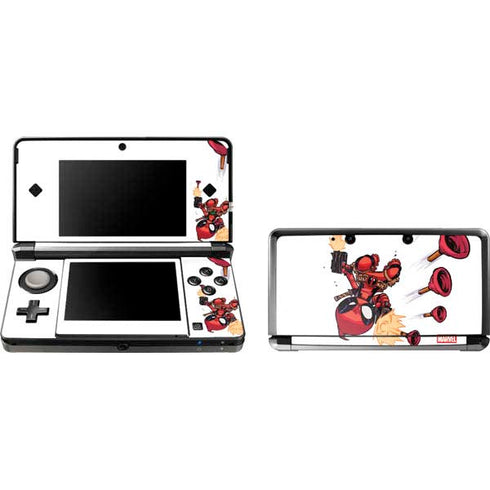 Marvel Deadpool Babypool Shooting Nintendo Skins