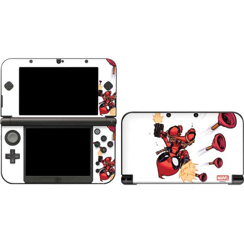 Marvel Deadpool Babypool Shooting Nintendo Skins