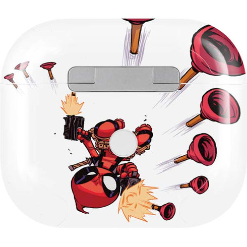 Marvel Deadpool Babypool Shooting Apple AirPods (3rd Gen 2021) Skin