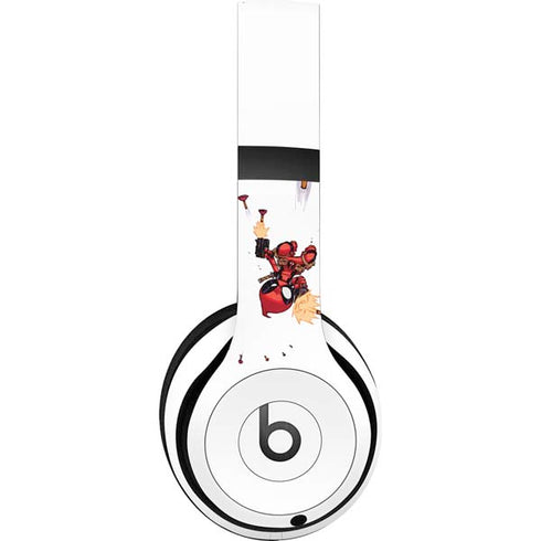 Marvel Deadpool Babypool Shooting Beats Studio Pro Wireless Headphones Skin