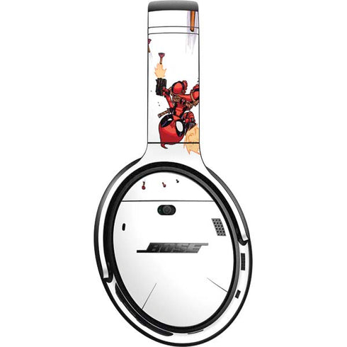 Marvel Deadpool Babypool Shooting Bose QuietComfort 35 Headphones Skin