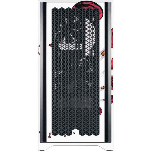 Marvel Deadpool Babypool Shooting Corsair 4000D Tempered Glass Mid-Tower ATX Case Skin
