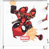 Marvel Deadpool Babypool Shooting Corsair 4000D Tempered Glass Mid-Tower ATX Case Skin