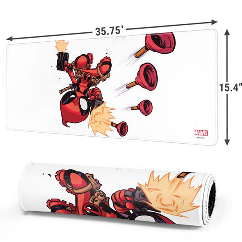 Marvel Deadpool Babypool Shooting Gaming Mouse Pad