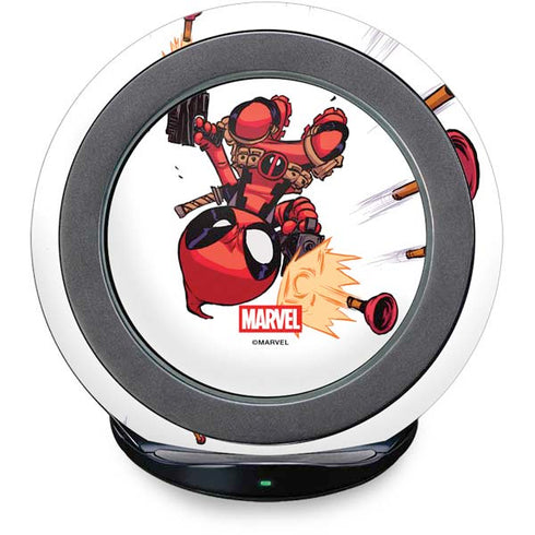 Marvel Deadpool Babypool Shooting Fast Charge Wireless Charging Stand Skin