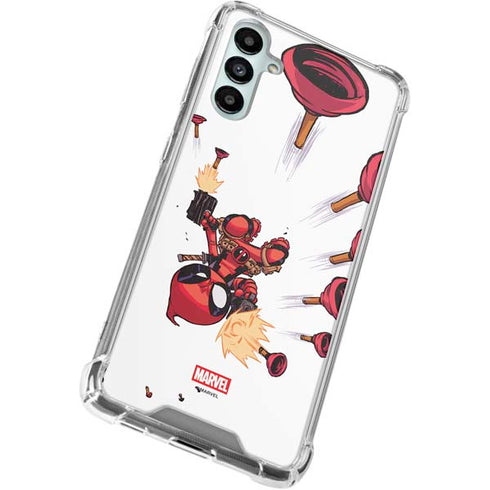 Marvel Deadpool Babypool Shooting Gabb Phone 4 Clear Case