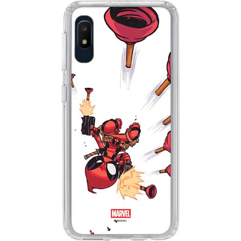 Marvel Deadpool Babypool Shooting Galaxy Cases