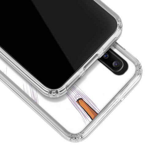 Marvel Deadpool Babypool Shooting Galaxy A20 Clear Case
