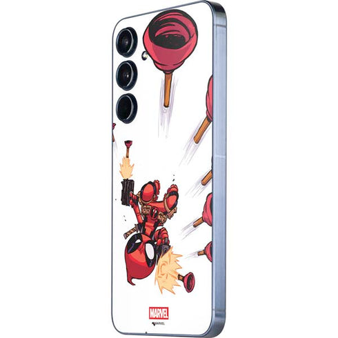Marvel Deadpool Babypool Shooting Galaxy A36 5G Skin
