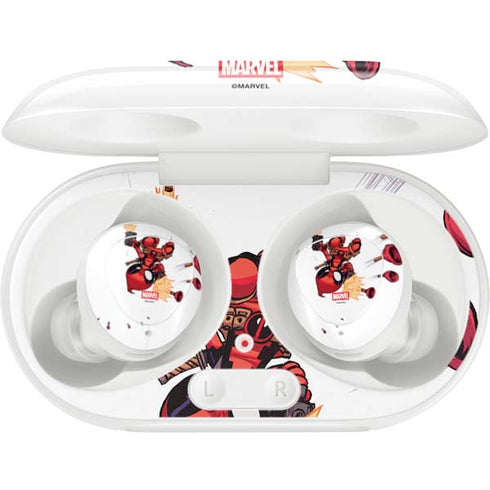 Marvel Deadpool Babypool Shooting Galaxy Buds Plus Skin