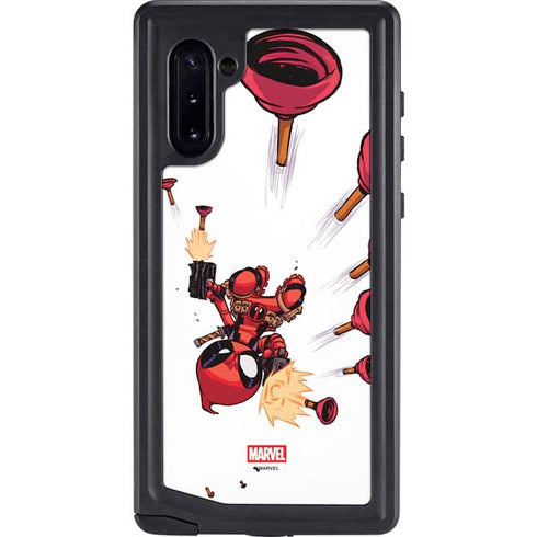 Marvel Deadpool Babypool Shooting Galaxy Cases