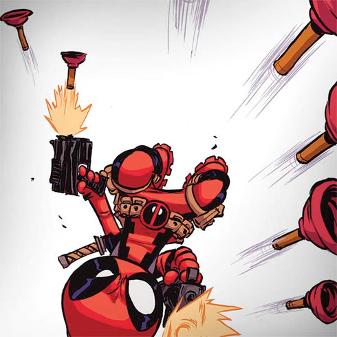Marvel Deadpool Babypool Shooting Galaxy Note 8 Skin