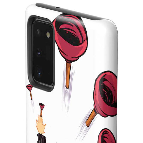 Marvel Deadpool Babypool Shooting Galaxy Note20 5G Pro Case