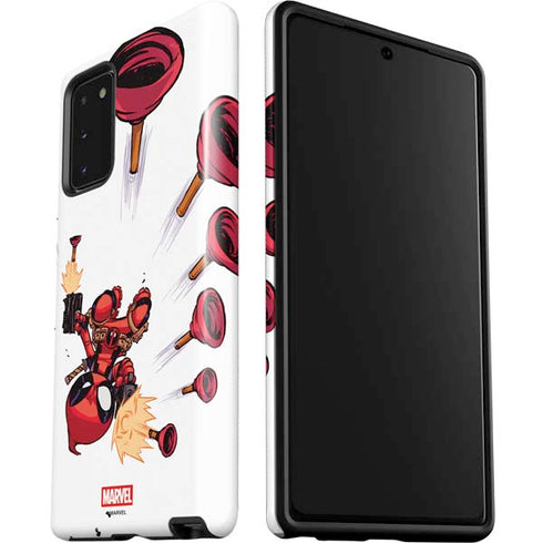 Marvel Deadpool Babypool Shooting Galaxy Note20 5G Pro Case