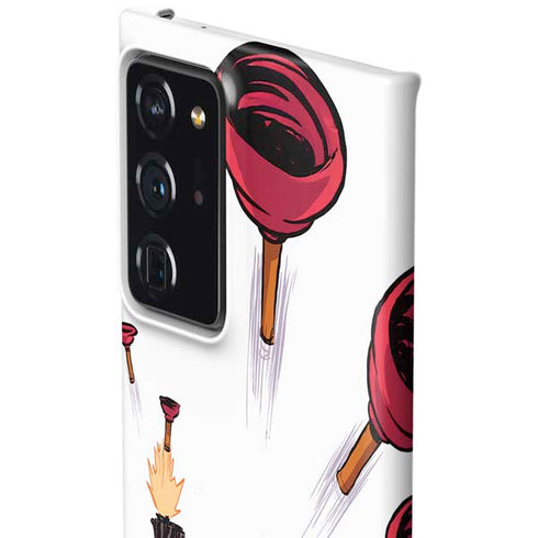 Marvel Deadpool Babypool Shooting Galaxy Note20 Ultra 5G Lite Case