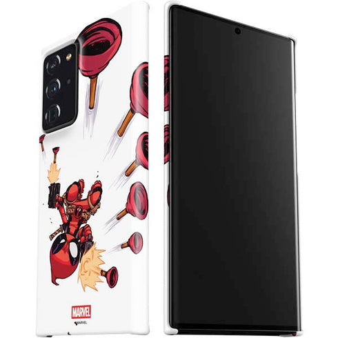 Marvel Deadpool Babypool Shooting Galaxy Note20 Ultra 5G Lite Case