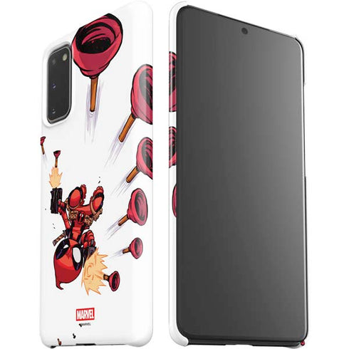 Marvel Deadpool Babypool Shooting Galaxy S20 Lite Case
