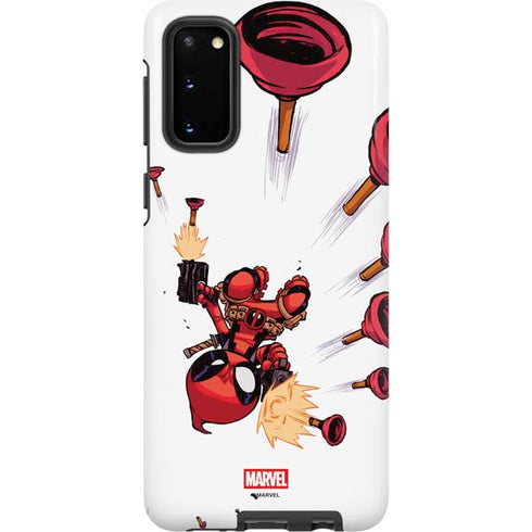 Marvel Deadpool Babypool Shooting Galaxy S20 Pro Case