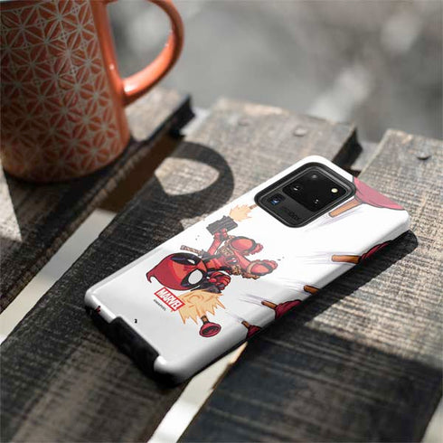 Marvel Deadpool Babypool Shooting Galaxy S20 Ultra 5G Pro Case