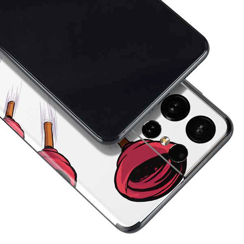 Marvel Deadpool Babypool Shooting Galaxy S21 Ultra 5G Skin