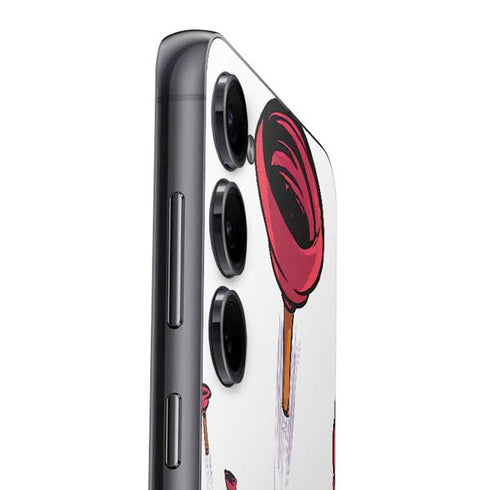 Marvel Deadpool Babypool Shooting Galaxy S24 Skin