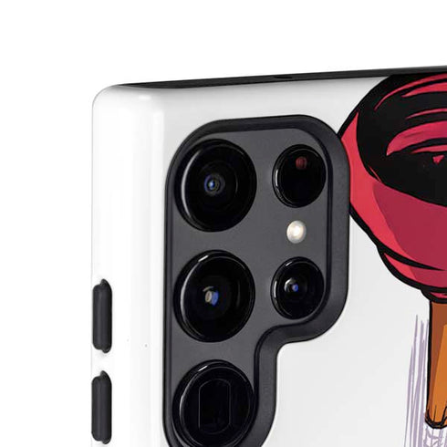 Marvel Deadpool Babypool Shooting Galaxy S24 Ultra Impact Case