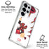 Marvel Deadpool Babypool Shooting Galaxy S26 Ultra Clear Case