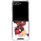 Marvel Deadpool Babypool Shooting Galaxy Z Flip7 Clear Case
