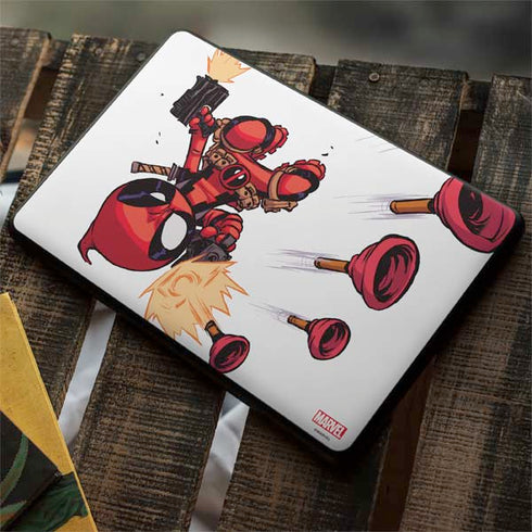 Marvel Deadpool Babypool Shooting Google Pixelbook Go Skin