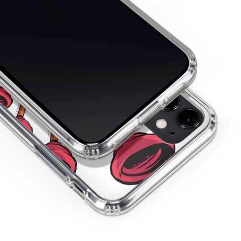 Marvel Deadpool Babypool Shooting iPhone 11 Clear Case