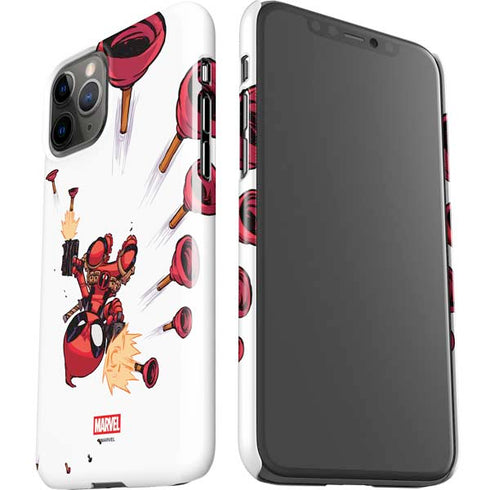 Marvel Deadpool Babypool Shooting iPhone 11 Pro Lite Case