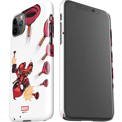 Marvel Deadpool Babypool Shooting iPhone 11 Pro Max Lite Case