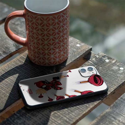 Marvel Deadpool Babypool Shooting iPhone 11 Skin