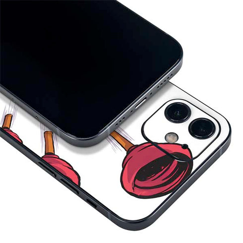 Marvel Deadpool Babypool Shooting iPhone 12 Skin