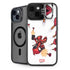Marvel Deadpool Babypool Shooting iPhone 15 Plus Kickstand Case