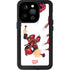 Marvel Deadpool Babypool Shooting iPhone 15 Pro Waterproof Case