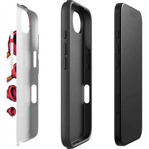 Marvel Deadpool Babypool Shooting iPhone 16e Impact Case