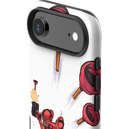 Marvel Deadpool Babypool Shooting iPhone 17 Air Impact Case