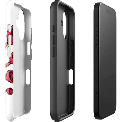 Marvel Deadpool Babypool Shooting iPhone 17 Impact Case