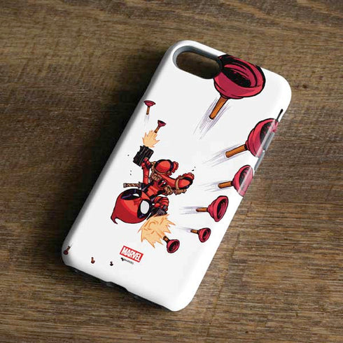 Marvel Deadpool Babypool Shooting iPhone 7 Pro Case