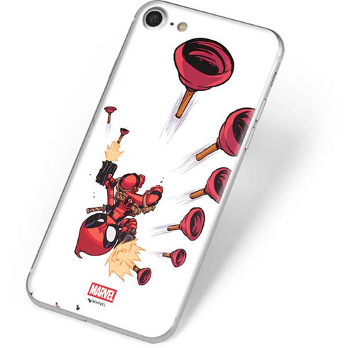 Marvel Deadpool Babypool Shooting iPhone 7 Skin