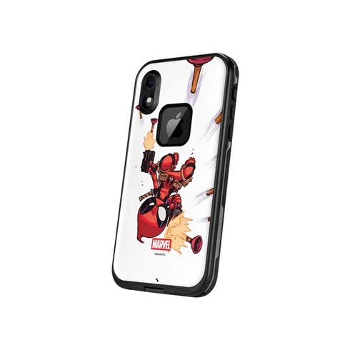 Marvel Deadpool Babypool Shooting LifeProof Fre iPhone Skin