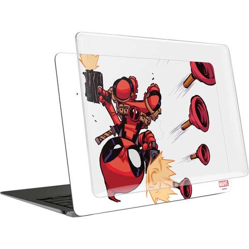 Marvel Deadpool Babypool Shooting MacBook Air 13in (2020) Case plus Skin