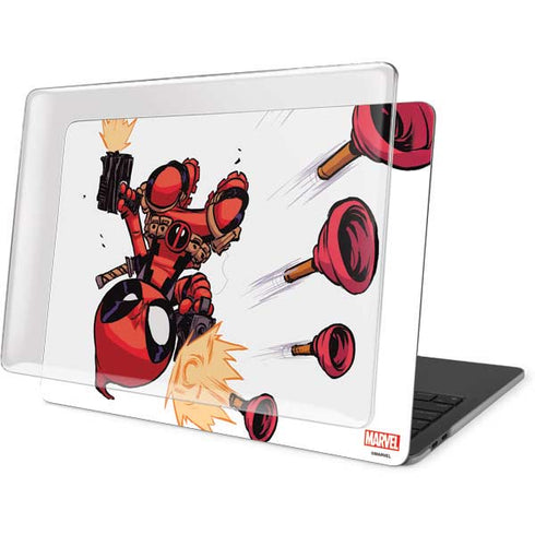 Marvel Deadpool Babypool Shooting MacBook Pro 16in (2019-20) Case plus Skin