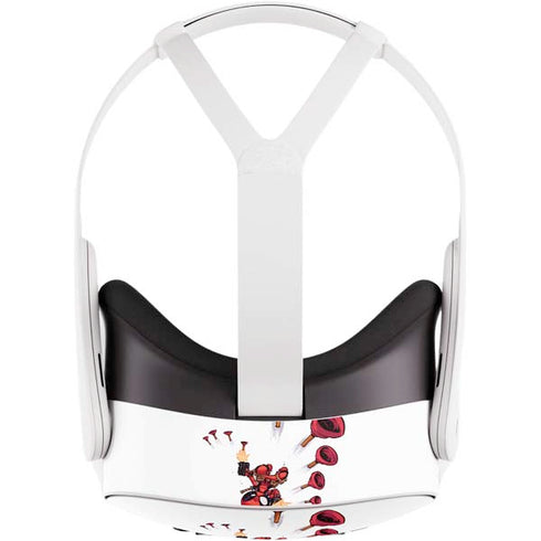 Marvel Deadpool Babypool Shooting Meta Quest 3S Skin